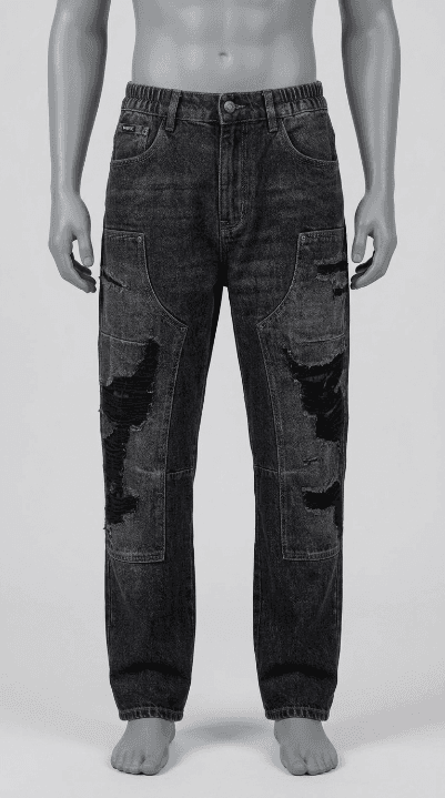 جينز كارغو ديسترويد – Destroyed Cargo Jeans