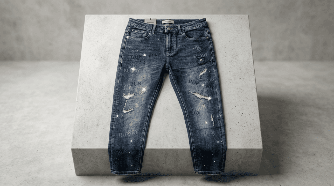 جينز بربري ستراس – Burberry Strass Jeans