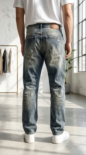 جينز وايد ليج ريترو – Retro Wide Leg Jeans