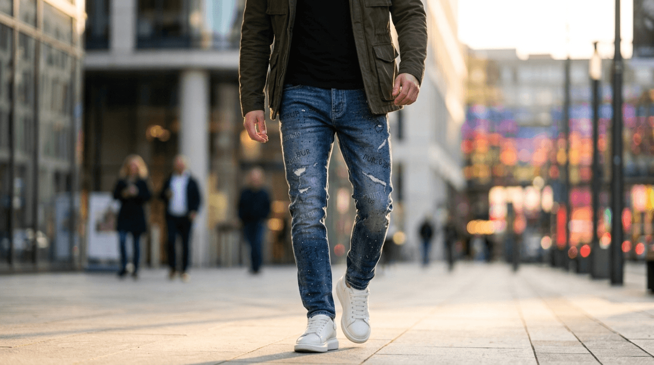جينز بربري ستراس – Burberry Strass Jeans