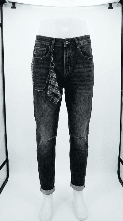 جينز جراي تشين – Grey Chain Jeans