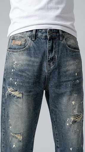 جينز وايد ليج ريترو – Retro Wide Leg Jeans