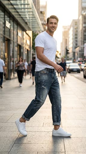 جينز وايد ليج ريترو – Retro Wide Leg Jeans